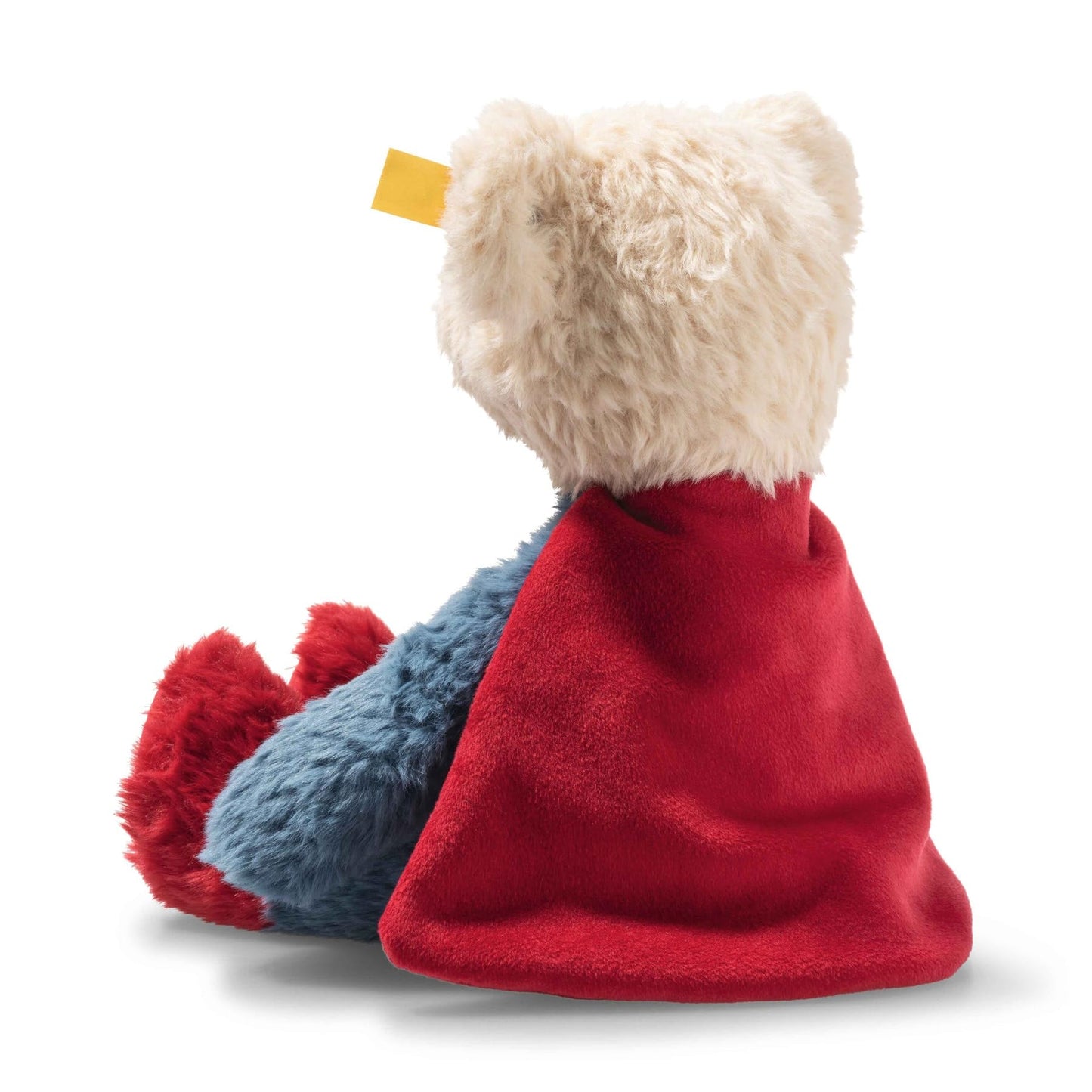 Steiff Teddybär Superman 29cm bunt, Kuscheltier Superheld, ideal für Kinder und Fans, Plüsch Bär im Superman Look, aus kuschelweichem Plüsch
